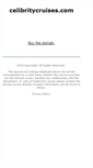 Mobile Screenshot of celibritycruises.com